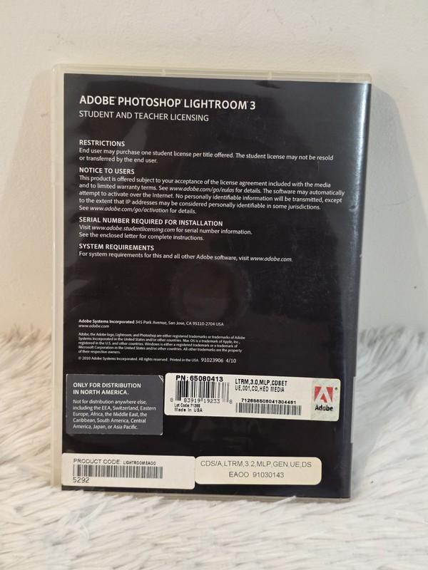 Adobe Photoshop Lightroom 3 Full Retail Version WIN/MAC gallery