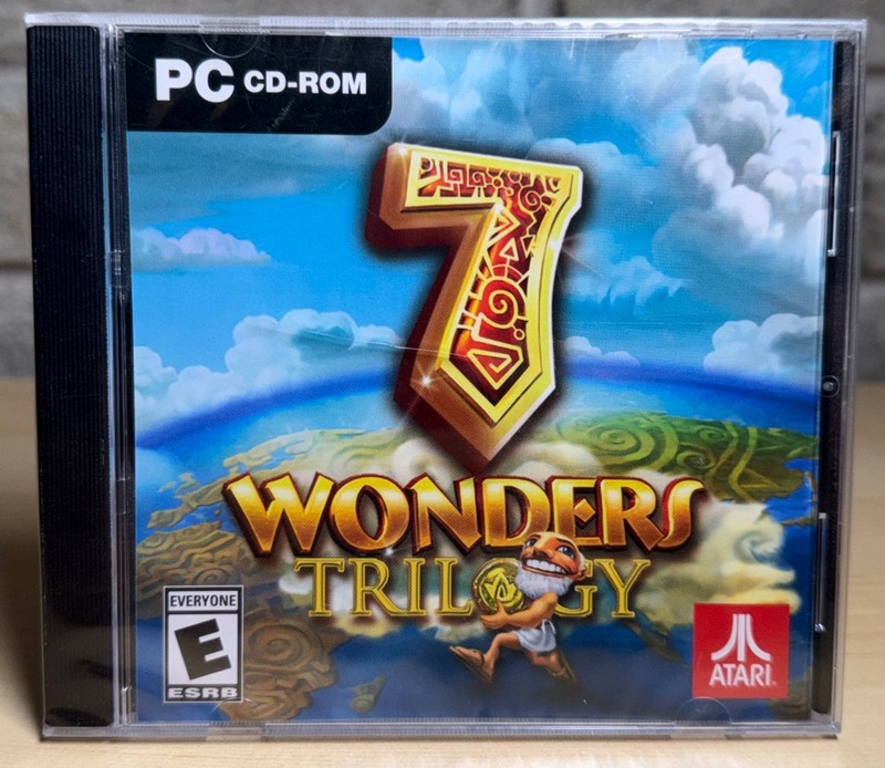 7 Wonders Trilogy PC Game 3 Atari/Mumbo-Jumbo 2018 NEW SEALED CD-ROM