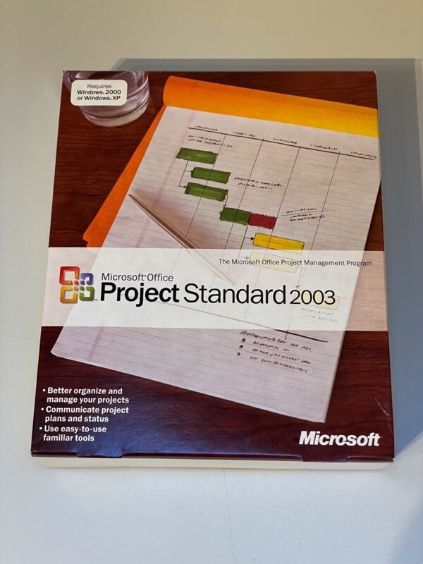 Microsoft Project 2003 Standard – Vollversion – englisch