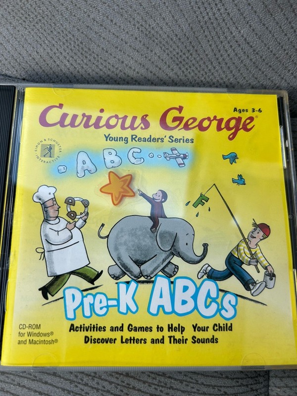 Curious George Pre-K ABC's (CD-Rom 2000) gallery