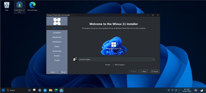 WINUX 11.25.10 LTS "NOBLE" DVD Linux Windows GUI– SAMEDAY SHIPPING FROM CA gallery