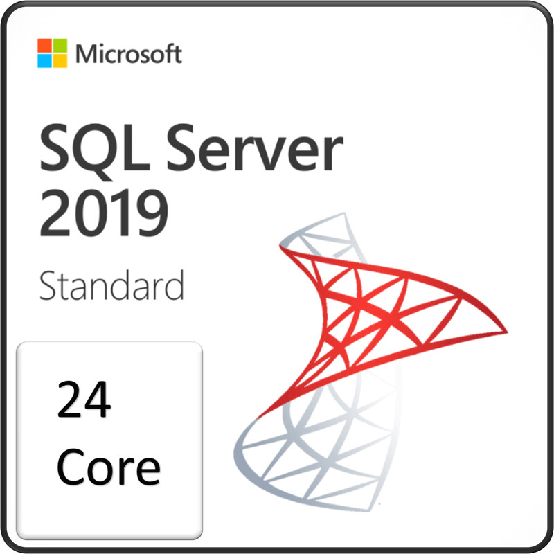 Microsoft SQL Server 2019 Standard Edition – 24 Core License