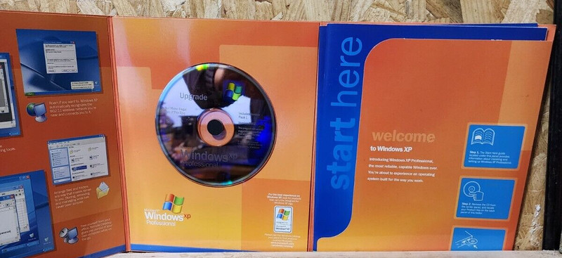Microsoft Windows XP Professional Upgrade English As Shown w/ Install Code