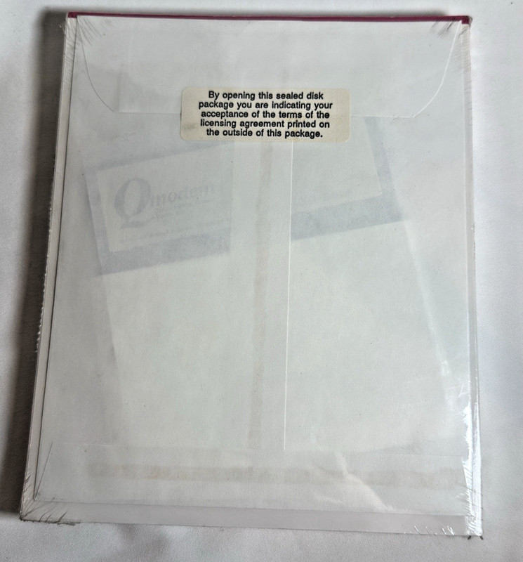 VTG Qmodem Professional Communication Software 5.25 Diskette, Factory Sealed gallery