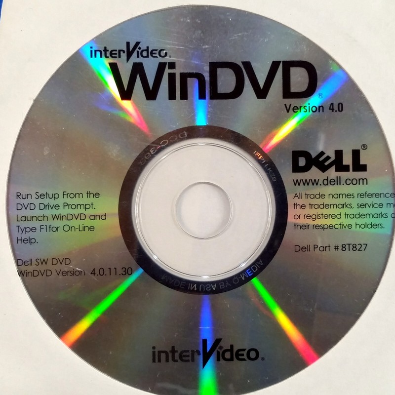 Dell OEM Software Lot Roxio Creator 9.0 DE PowerDVD WinDVD Re-installation Discs gallery