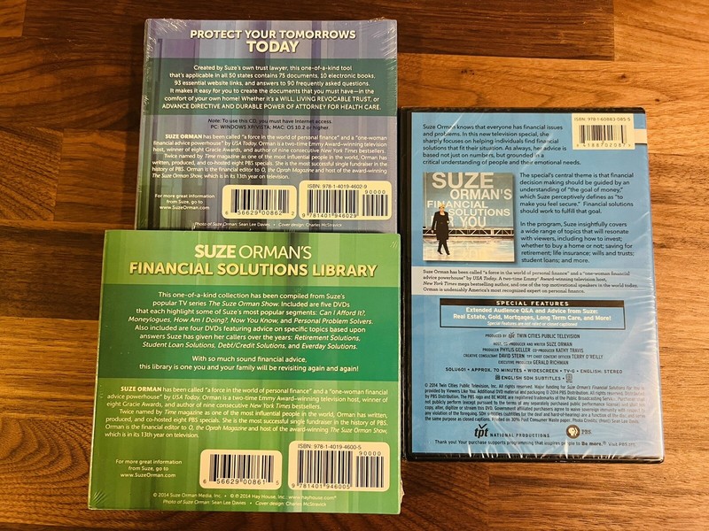 Suze Orman - Protect Your Tomorrows Today CD-Rom Legal Documents with DVDs gallery