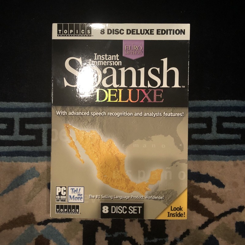 Instant Immersion Spanish (8 Disc Deluxe Edition, 2 Missing)