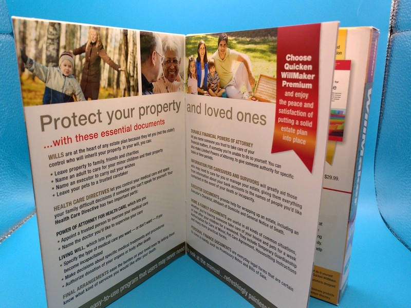 Quicken WillMaker Premium 2012 Estate Planning Software PC CD Boxed Complete gallery