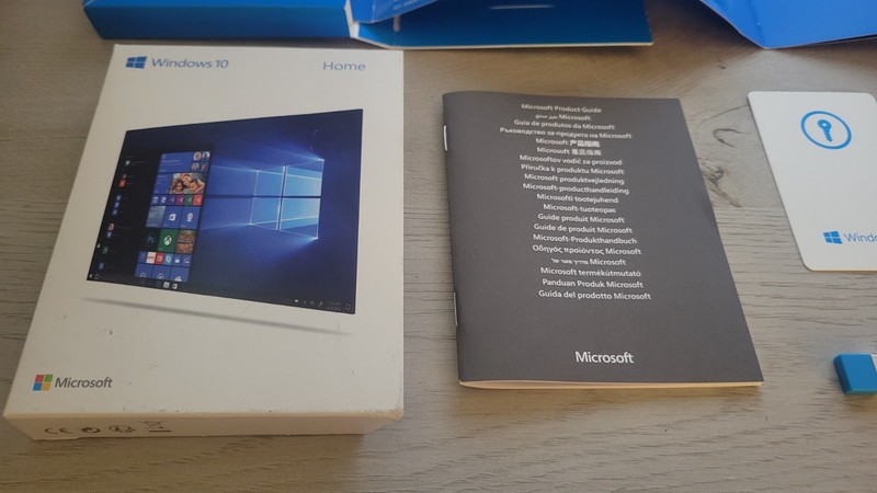 Windows 10 Home Retail USB Full Version Boxed Microsoft Genuine Key Card gallery