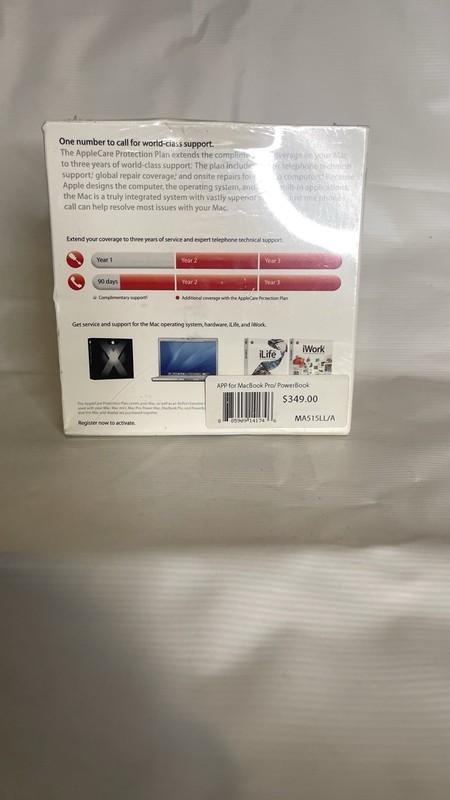 AppleCare Protection Plan MA515LL/A – MacBook Pro / PowerBook gallery