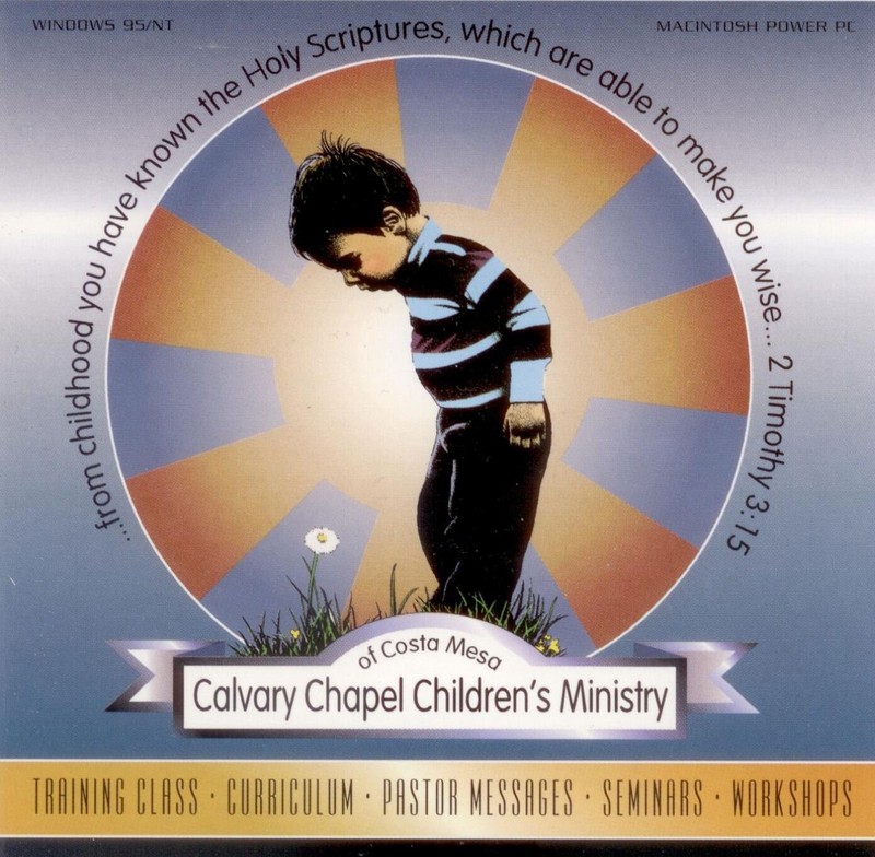 Calvary Chapel Children’s Ministry 1998 PC MAC CD-ROM bible studies scriptures!