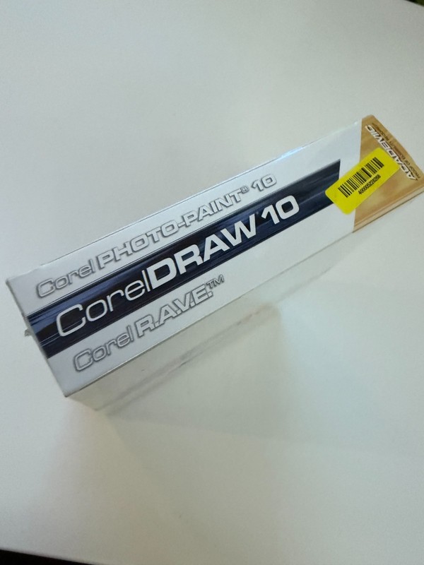 Sealed CorelDRAW 10 ACADEMIC GRAPHICS SUITE True Creative Power Photo Paint Rave gallery