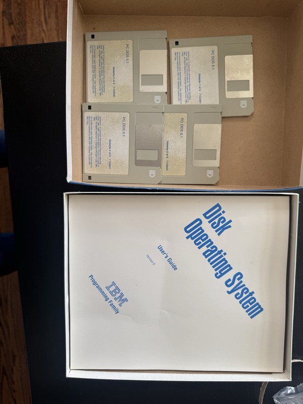 IBM PC DOS 6.1 Upgrade Edition 1993 - Retail Big Box Version! gallery