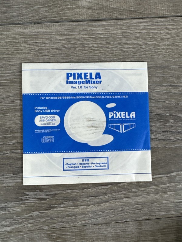 Pixela Image Mixer Version 1 For Sony
