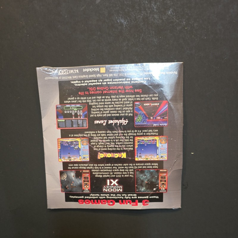 Verizon Online DSL Game Pack CD ROM - Moon Monkey XI -Kachong Alphabet Lanes #4 gallery