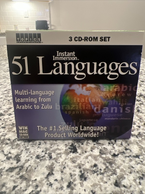 51 Language 3 Cd-rom Set (Arabic To Zulu)