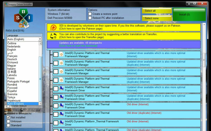 Snappy Driver Installer Automatic Driver Utility Software Installation Updater gallery