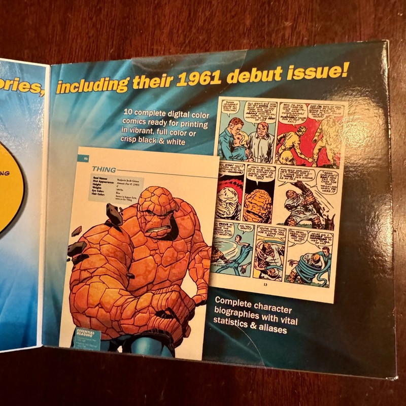 Fantastic Four Snap!: PC CD-ROM Comic Book Library First 10 Issues Brand New gallery
