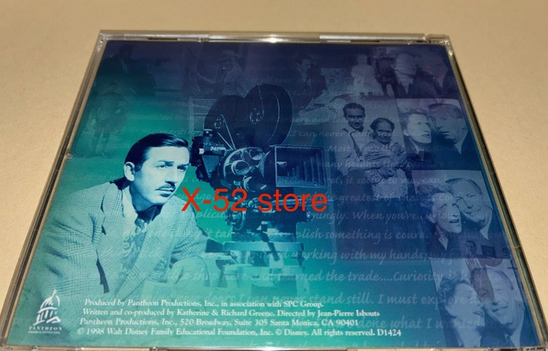 Walt Disney vintage CD ROM Intimate History of the Man and His Magic WINDOWS 95 gallery