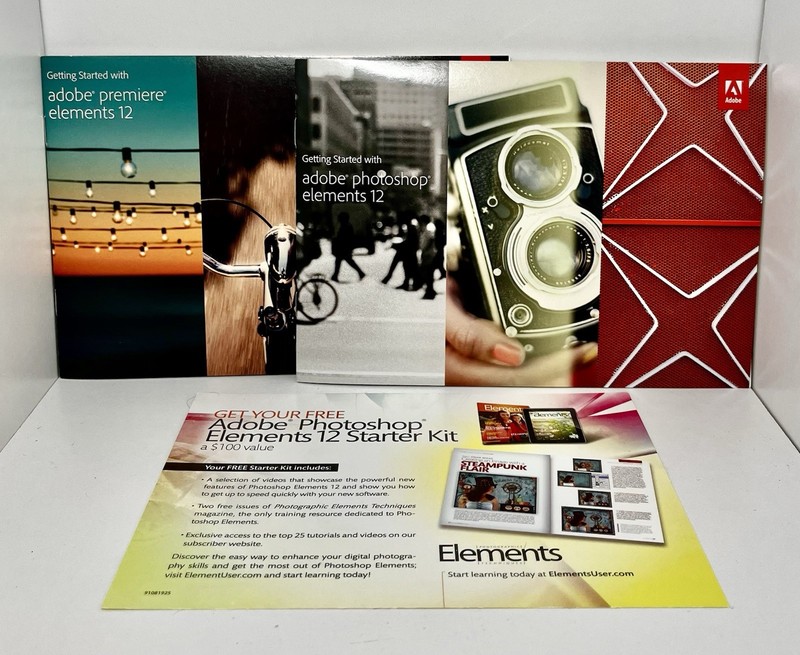 Adobe Photoshop Elements and Premiere Elements 12 - MAC / PC (bundle package)#B7 gallery