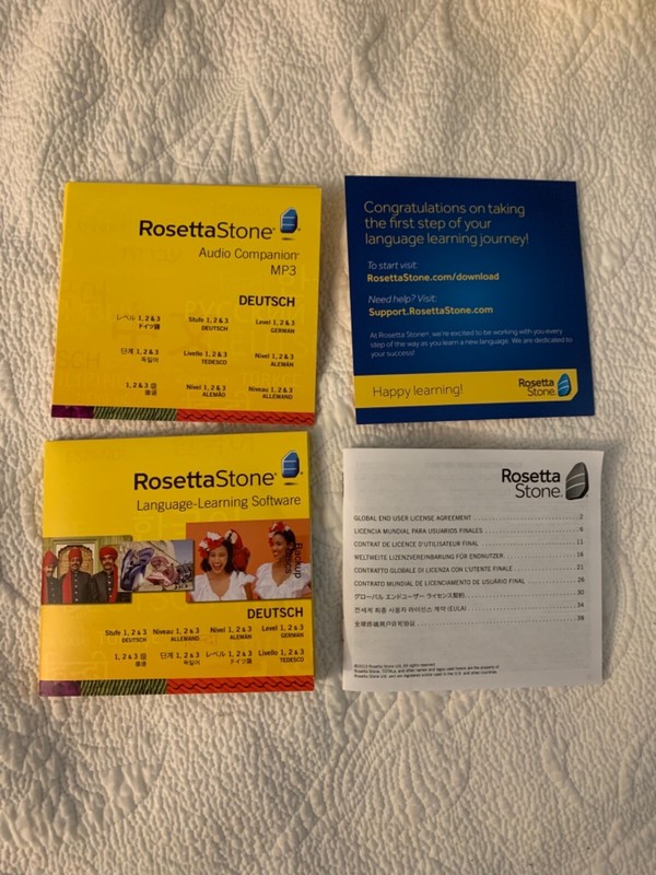 rosetta stone german level 1,2,3 gallery