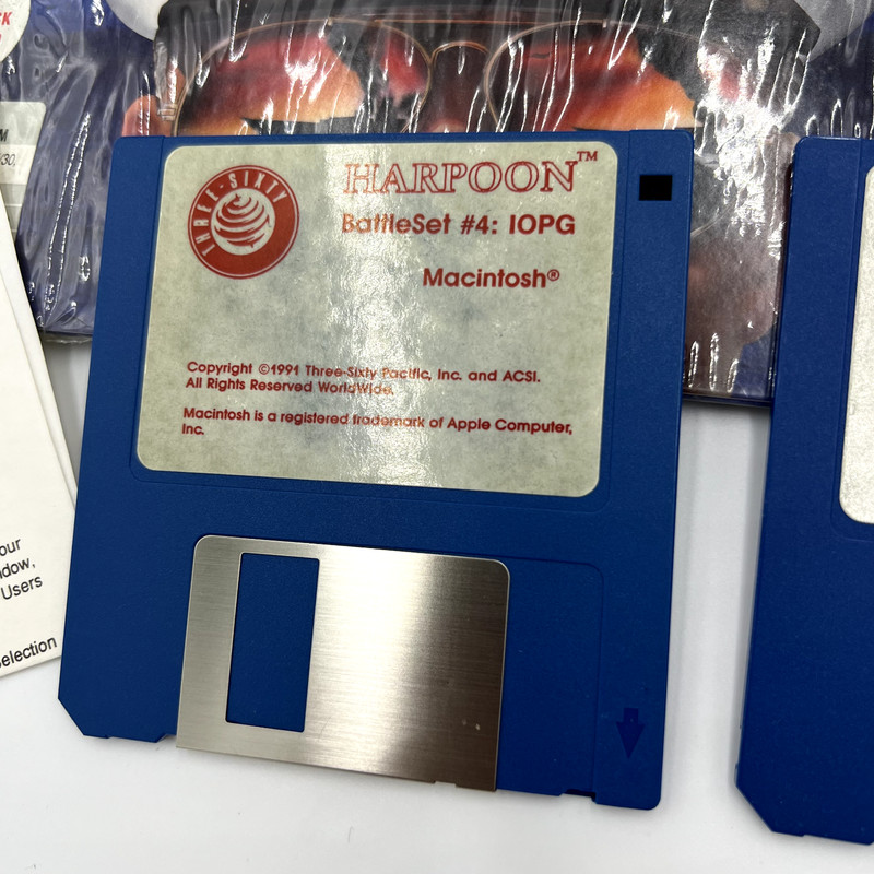 Harpoon Battleset 4 Indian Ocean/Persian Gulf 5.25 VGA & EGA DOS PC Game gallery