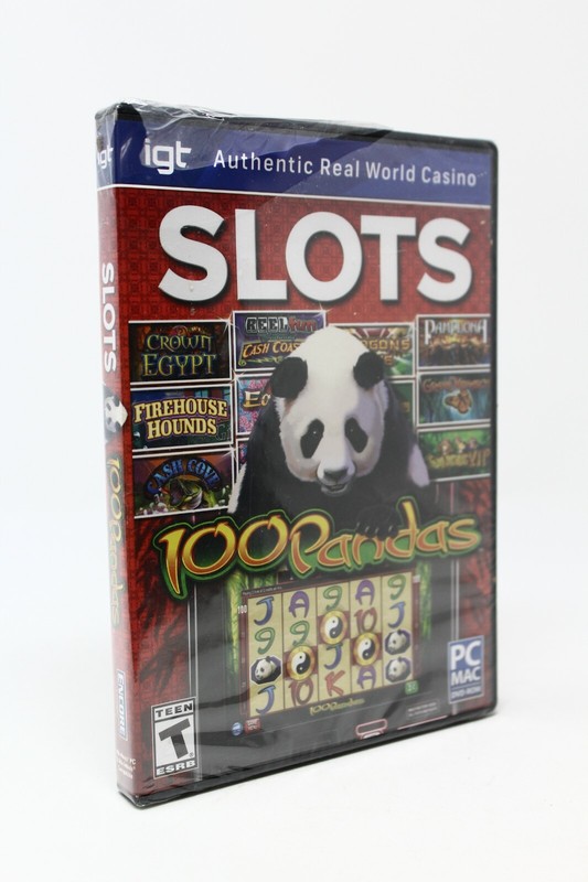IGT Slots: 100 Pandas – PC – NEW/Sealed – See description