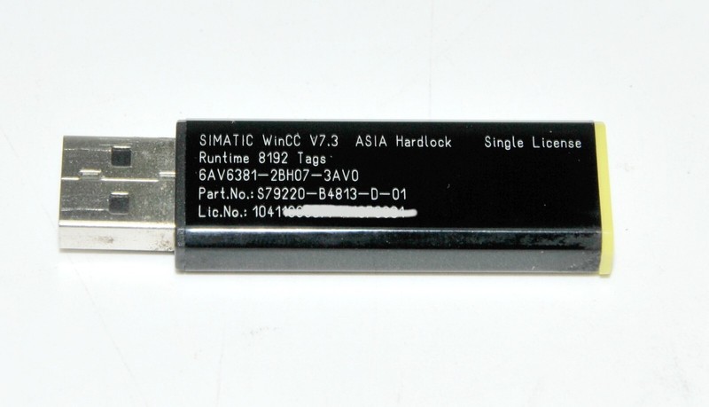 Siemens 6AV6381-2BH07-3AV0 Simatic WinCC V7.3 ASIA Hardlock dongle single licens gallery