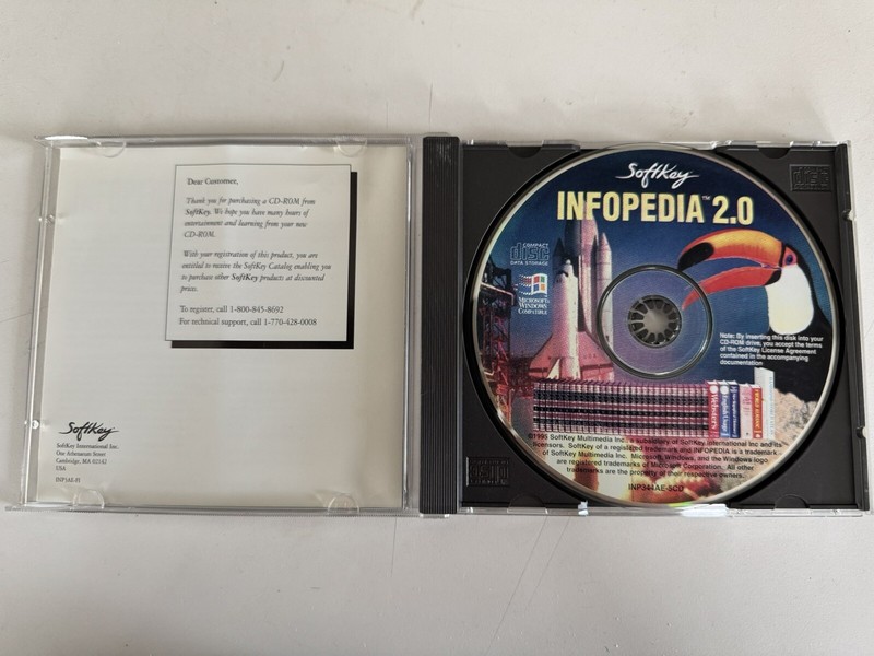 INFOPEDIA 2 MULTIMEDIA ENCYCLOPEDIA LIBRARY – VINTAGE MACHINTOSH Windows Compati gallery