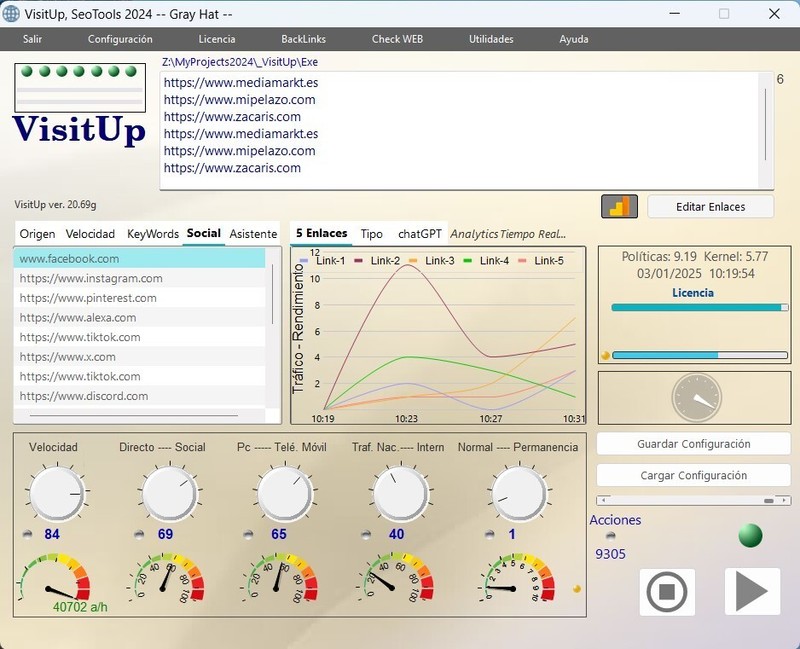 SEO Tool, WEB Booster, CHATGPT Positioning WEB (IA)