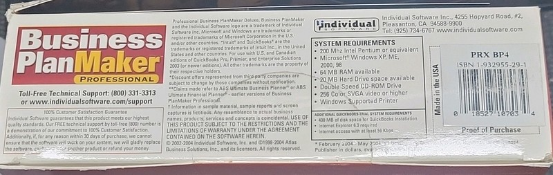 Individual Software Business PlanMaker Deluxe 2005 CD for Windows gallery