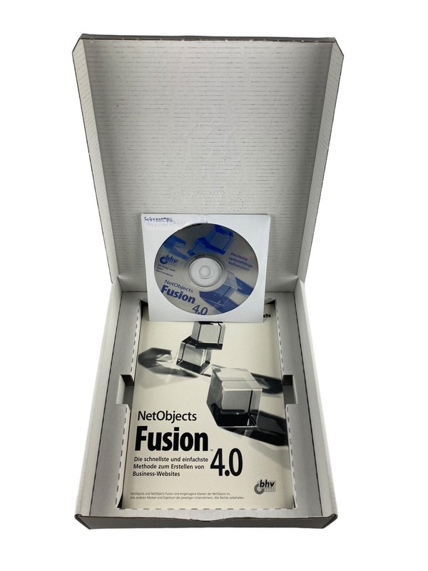 NetObjects Fusion 4.0 Software Business Websites Create Vintage PC CD-ROM gallery