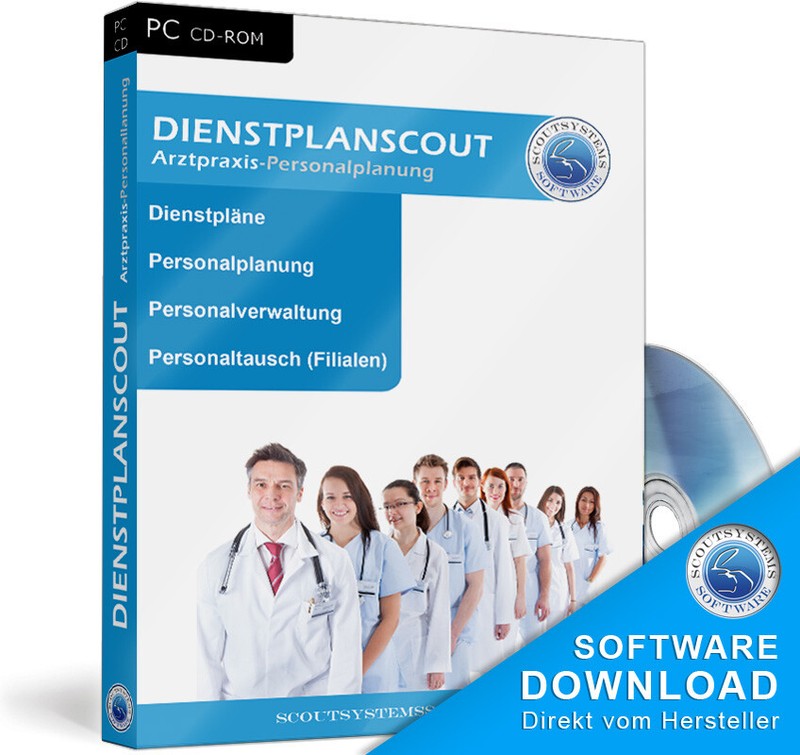 Software für Ärzte,Arztpraxen,Personalplanung,Dienste für Personal planen,EDV