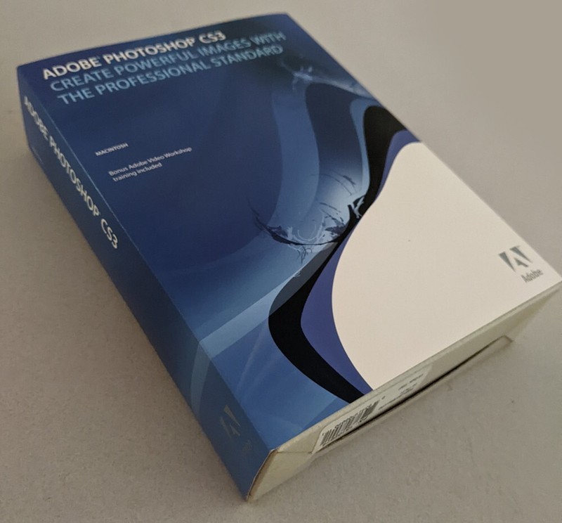 Adobe Photoshop CS3 MAC UPGRADE CD with Serial Number, Getting Started Guide