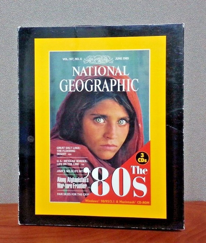 National Geographic: The 80s – PC Cd Rom – Win 95 Or Mac Vol 167 #6 LN