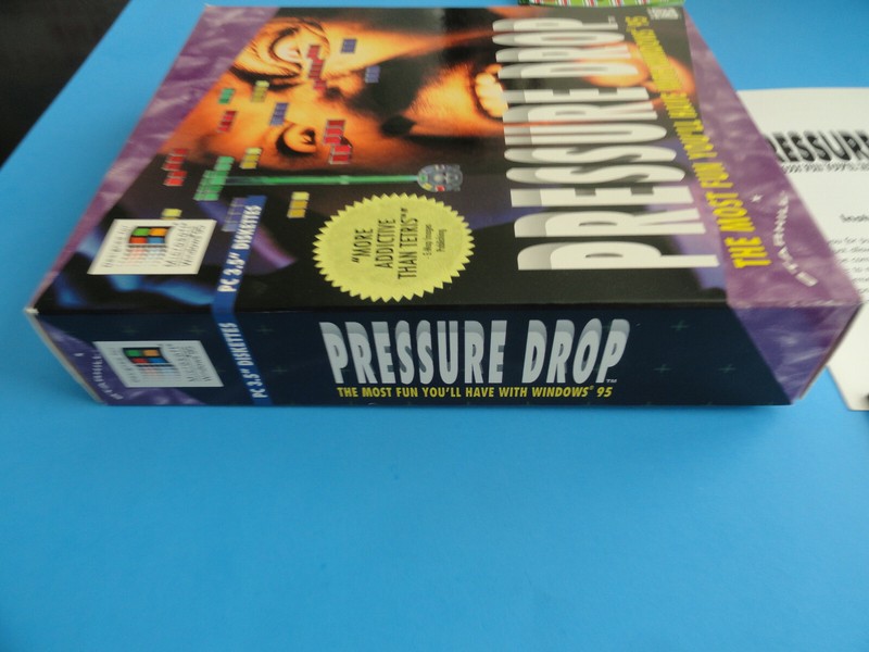 PRESSURE DROP - 1995 PC GAME 3.5" DISKETTS WINDOWS - BIG BOX- COMPLETE - CLEAN gallery