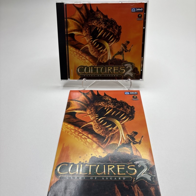 Cultures 2 Gates Of Asgard (PC Computer Game) Jowood Productions Free Shipping