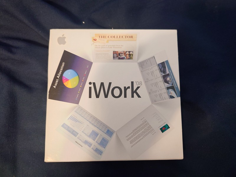 Apple iWork 08 Retail Version. 5 User Family Pack: Pages, Numbers, Keynote
