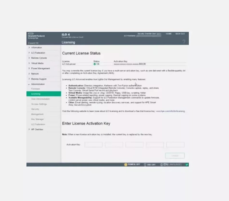 HP HPE Lifetime Advanced License key iLO 2/3/4/5 Gen 10 11 Fast Shipping