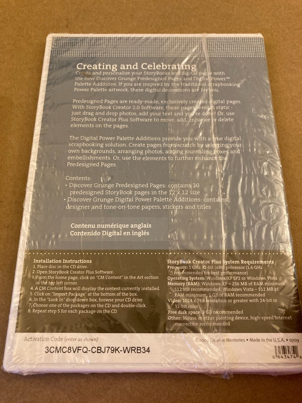 Storybook Creator Plus - Content Collection Discover Grunge (Software, 2009) gallery