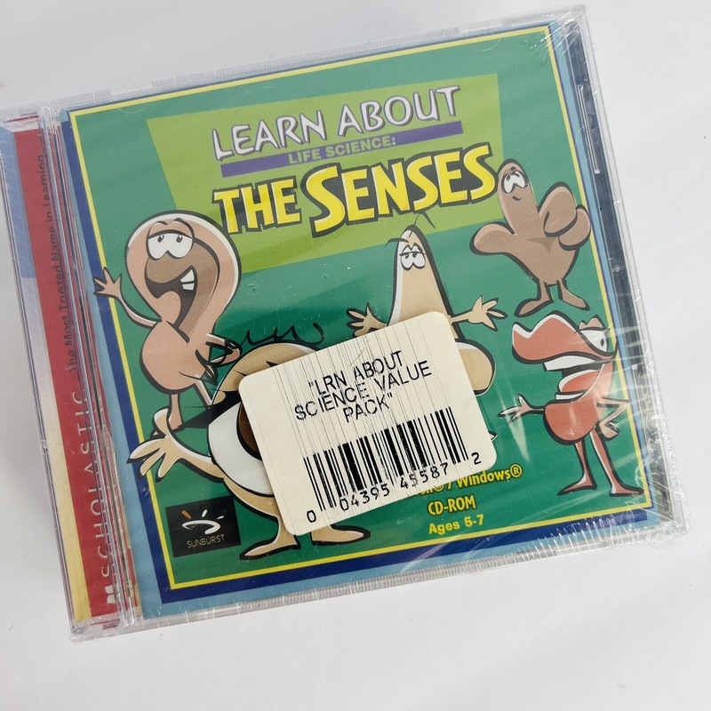 Learn About Weather Senses Plants Simple Machines Software 4 Cd Rom Windows Mac