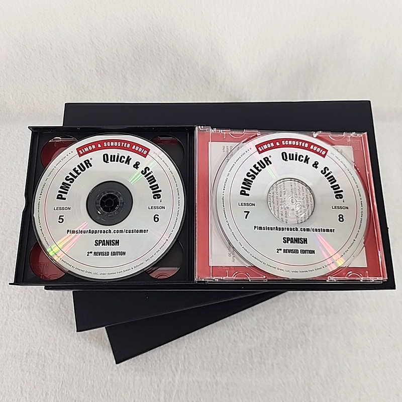 Pimsleur Approach Gold Edition Spanish I, II, III (48 audio CDs) + 4 Bonus Discs gallery