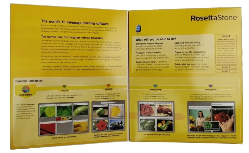 Rosetta Stone French Version 3 Level 3 W/ Audio Companion CD Books & Earphones gallery