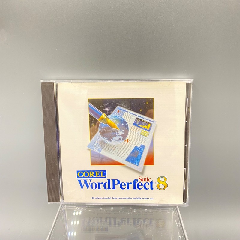 Corel Word Perfect Suite 8 1997 CD-ROM