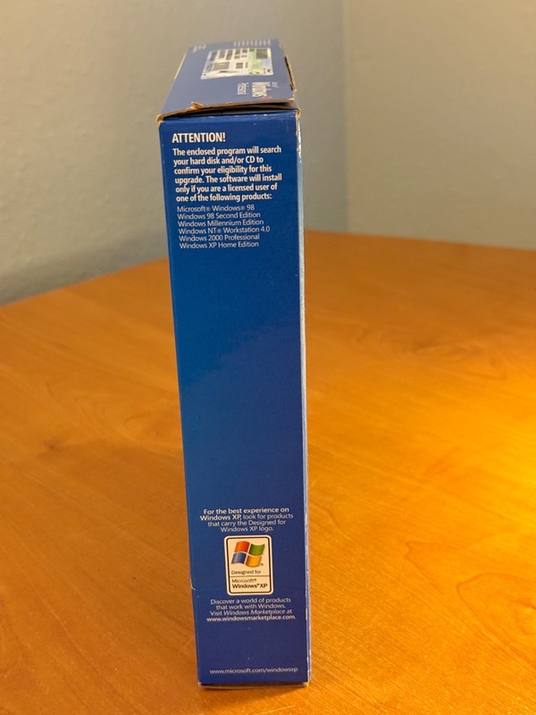 Vintage Microsoft Windows XP Professional Upgrade w/ SP2 - Mint gallery