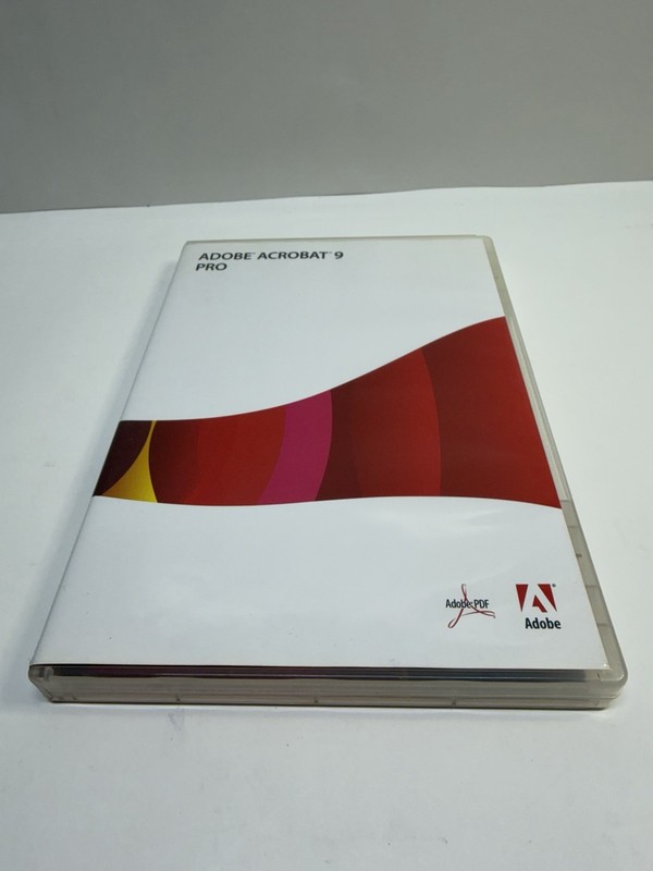 Adobe Acrobat 9 Pro for Windows w/ Serial Number