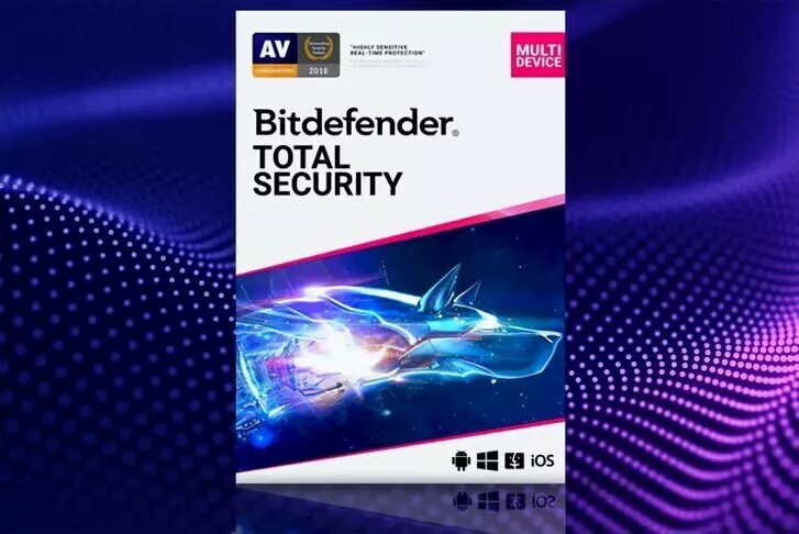 Bitdefender Total Security 2025 – 3 Years 6 Devices (Windows, MAC, Android)