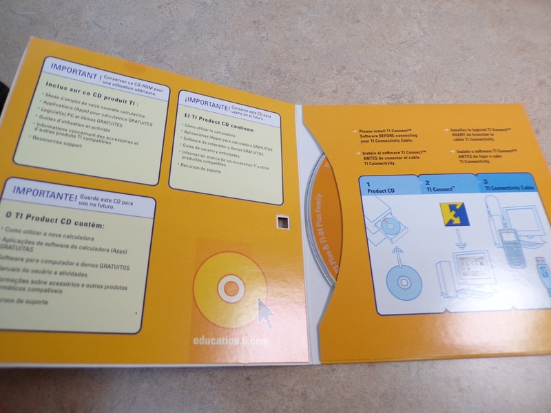 TEXAS INSTRUMENTS TI Graphing Product V. 1.2 PC Software CD-ROM gallery