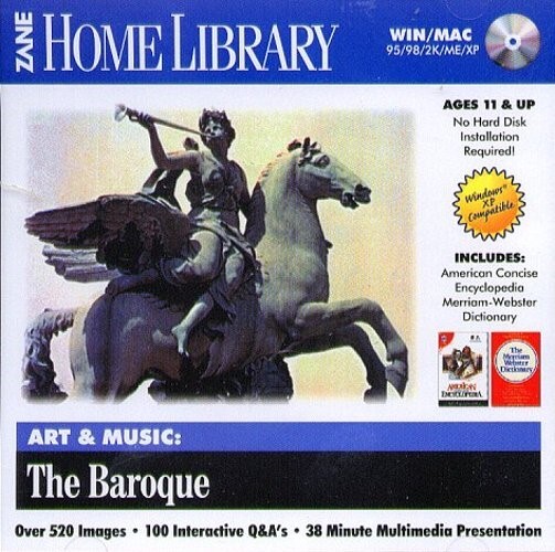 Zane: Art & Music: The Baroque (CD, 1996) for Win/Mac - NEW CD in SLEEVE gallery
