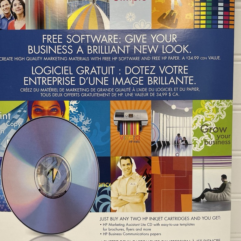 Hp Marketing Assistant Lite Cd, Hp Business Communication Papers - Brand New gallery